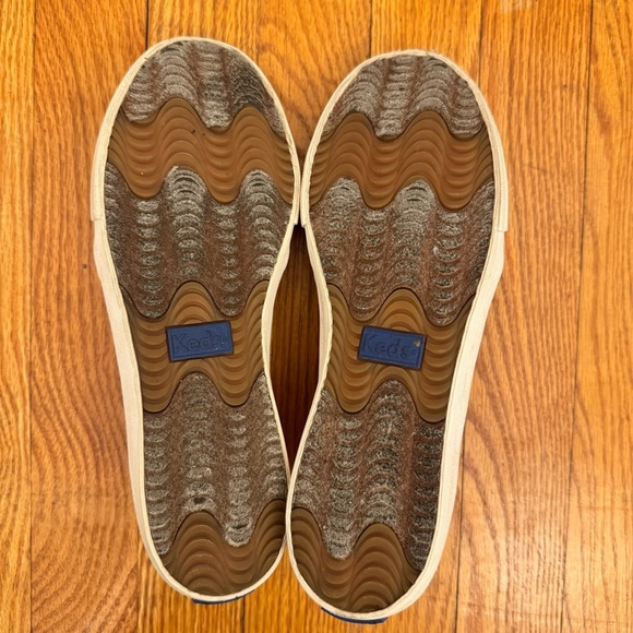 Keds Women’s Yellow Floral Slip-On Sneakers Size 6.5 - Picture 7 of 9